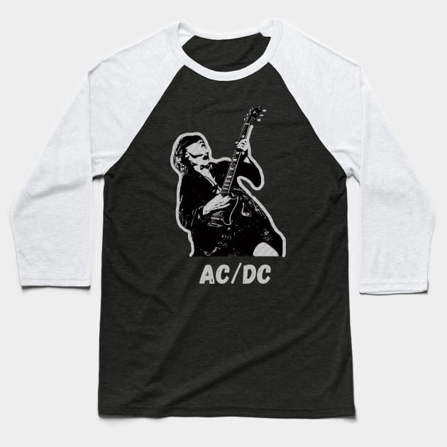 Acdc Baseball T-Shirt by FunComic